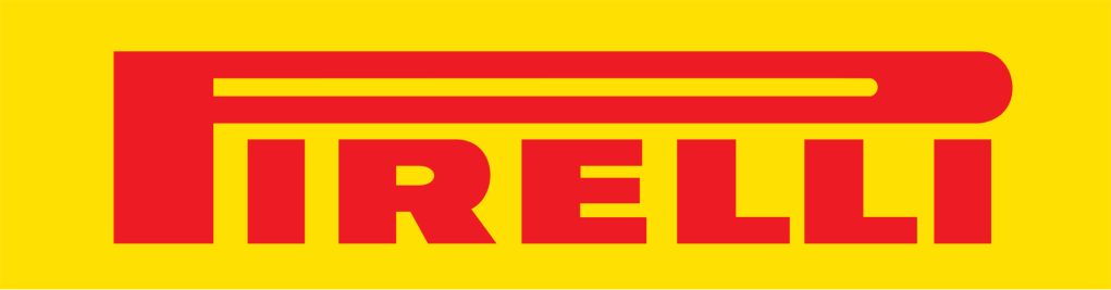 Logo Pirelli, fornitore ufficiale degli pneumatii F1