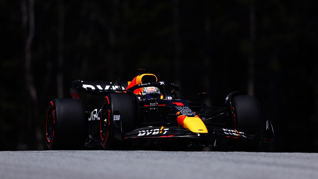 Max Verstappen, poleman in Austria